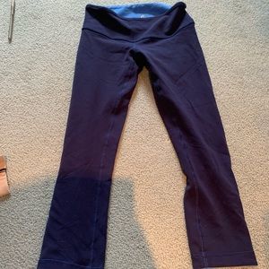 lululemon wunder under reversible crop